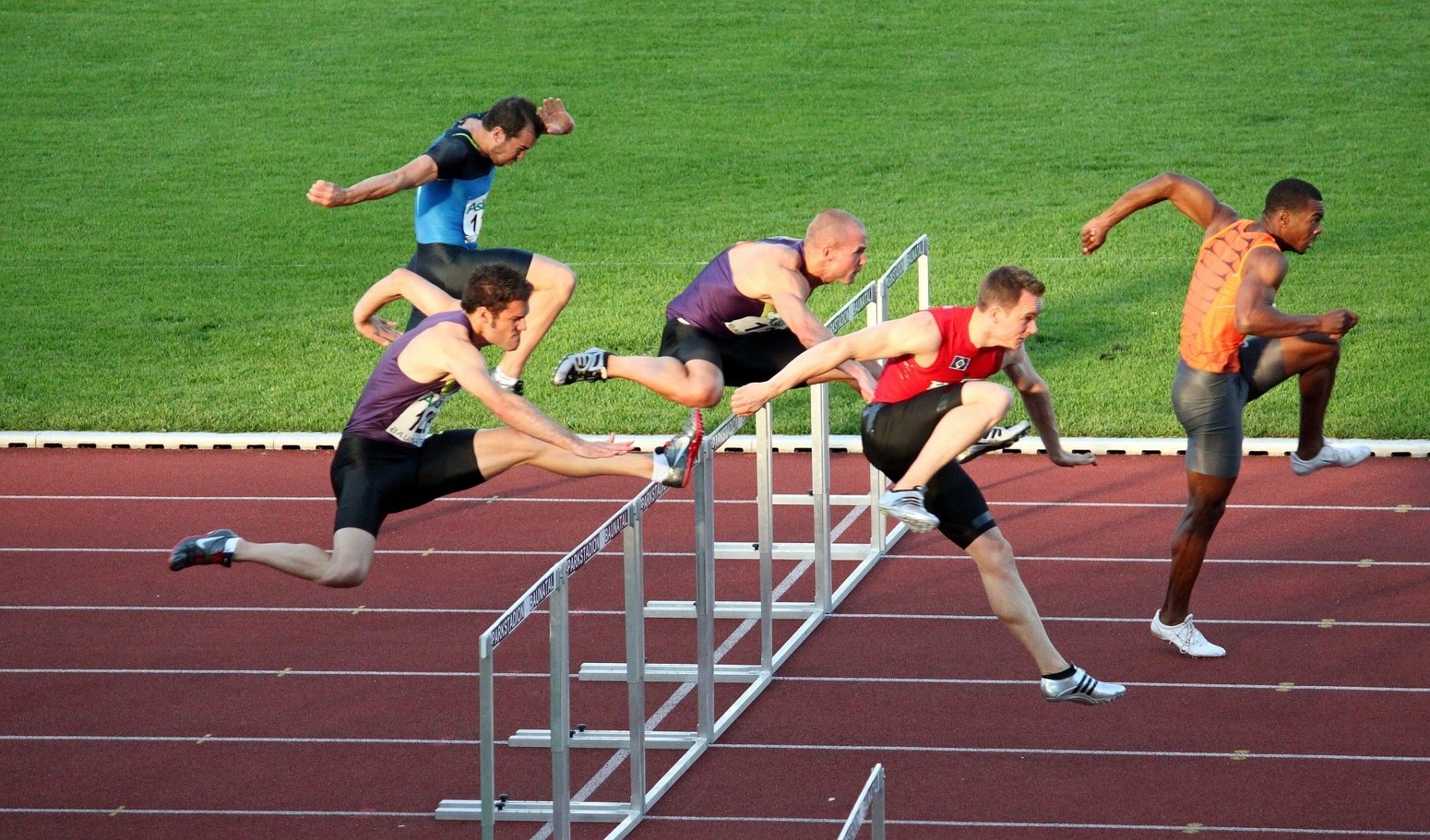 carrera de obstáculos